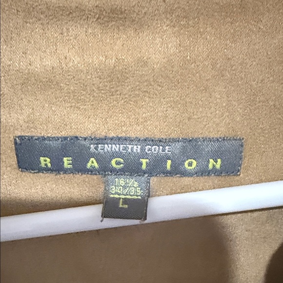 Kenneth Cole Men's Brown Casual Button Down Shirt - Picture 2 of 5